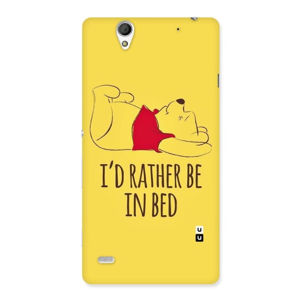 Rather Be In Bed Back Case for Sony Xperia C4