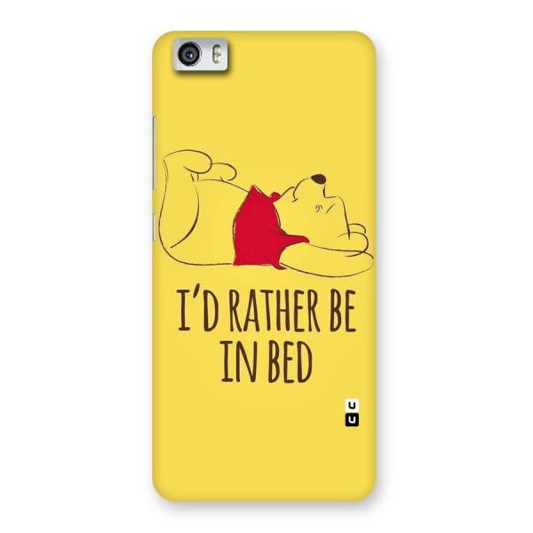 Rather Be In Bed Back Case for Xiaomi Redmi Mi5