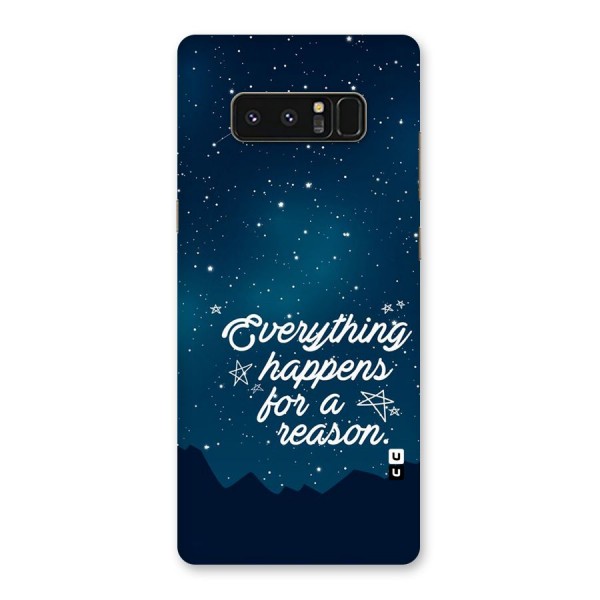 Reason Sky Back Case for Galaxy Note 8