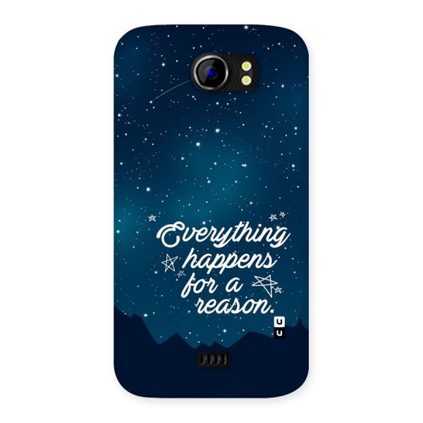 Reason Sky Back Case for Micromax Canvas 2 A110