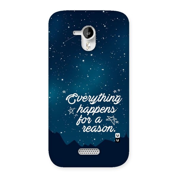 Reason Sky Back Case for Micromax Canvas HD A116
