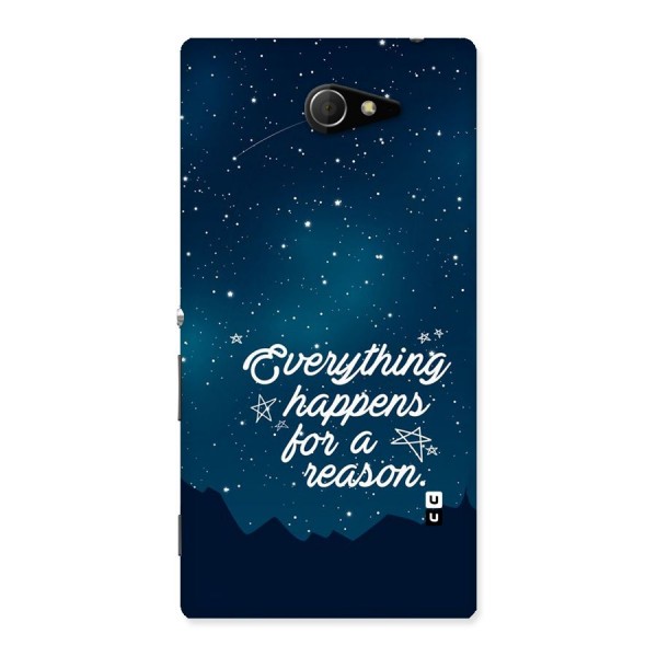 Reason Sky Back Case for Sony Xperia M2