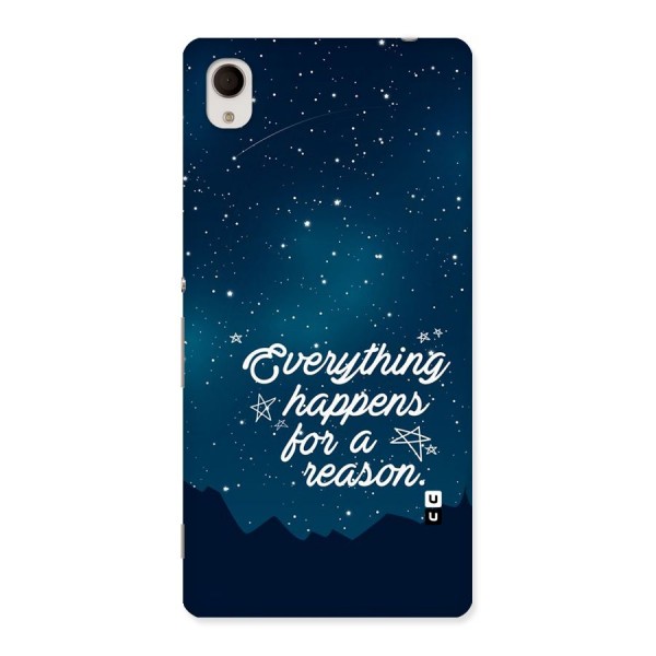 Reason Sky Back Case for Sony Xperia M4