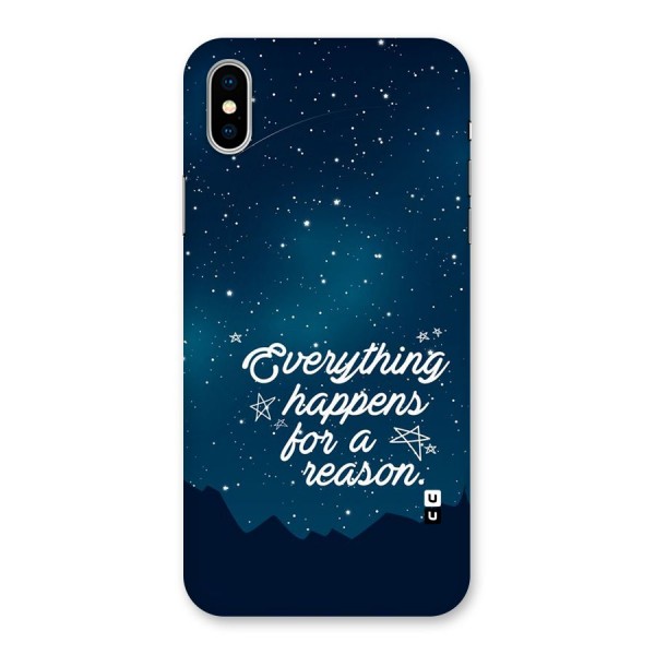 Reason Sky Back Case for iPhone X