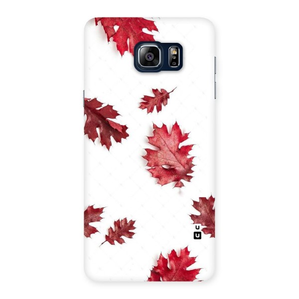 Red Appealing Autumn Leaves Back Case for Galaxy Note 5
