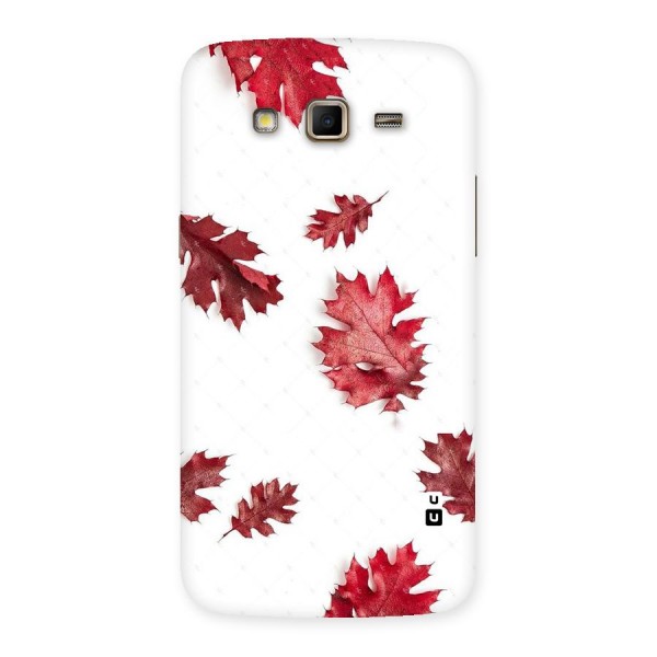 Red Appealing Autumn Leaves Back Case for Samsung Galaxy Grand 2