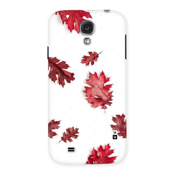 Red Appealing Autumn Leaves Back Case for Samsung Galaxy S4