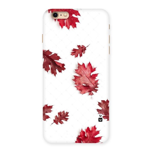 Red Appealing Autumn Leaves Back Case for iPhone 6 Plus 6S Plus