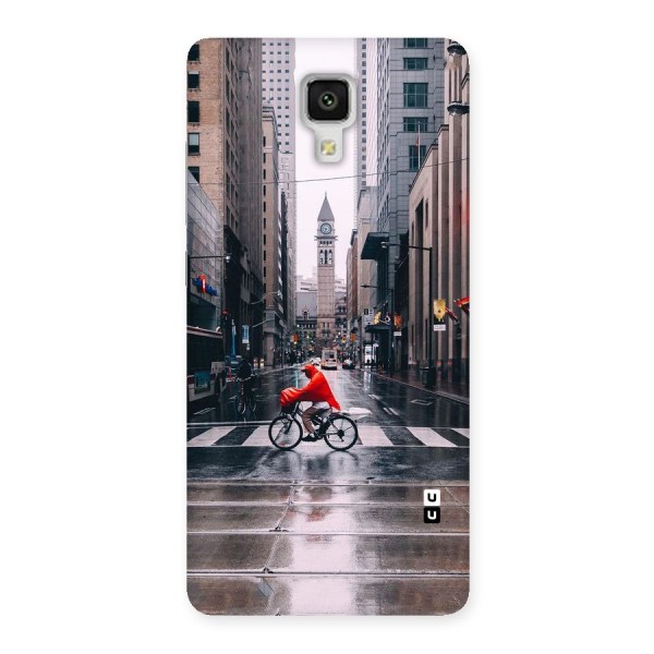 Red Bicycle Street Back Case for Xiaomi Mi 4