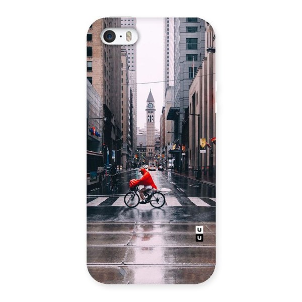 Red Bicycle Street Back Case for iPhone 5 5S