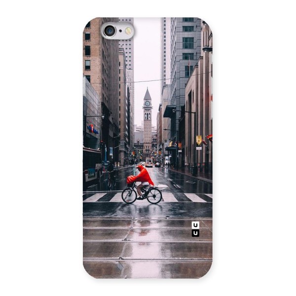 Red Bicycle Street Back Case for iPhone 6 6S