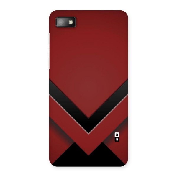 Red Black Fold Back Case for Blackberry Z10