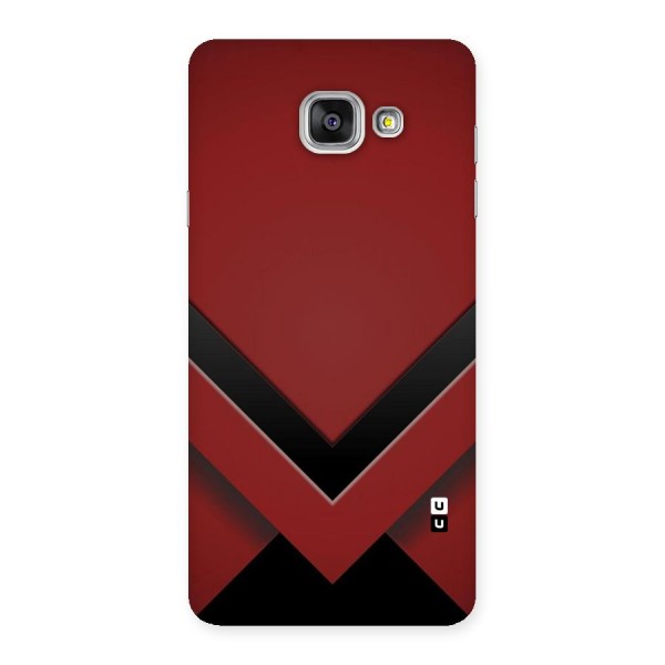 Red Black Fold Back Case for Galaxy A7 2016