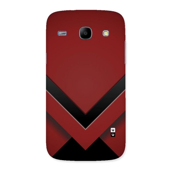 Red Black Fold Back Case for Galaxy Core