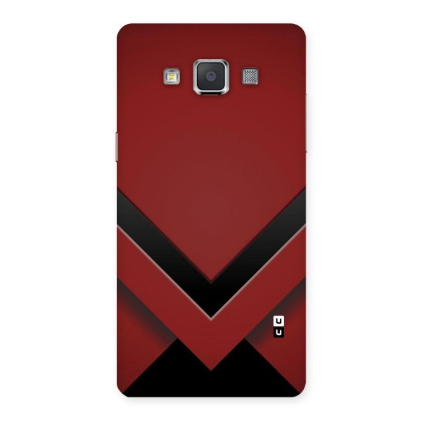 Red Black Fold Back Case for Galaxy Grand Max