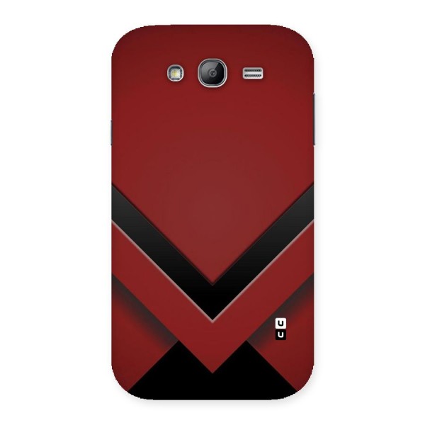 Red Black Fold Back Case for Galaxy Grand Neo Plus