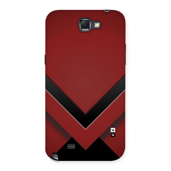 Red Black Fold Back Case for Galaxy Note 2