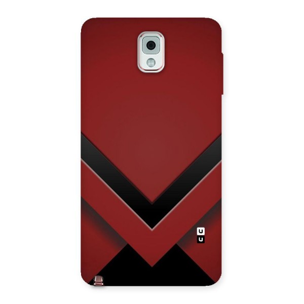 Red Black Fold Back Case for Galaxy Note 3