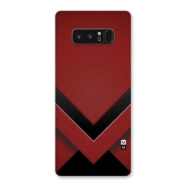 Red Black Fold Back Case for Galaxy Note 8