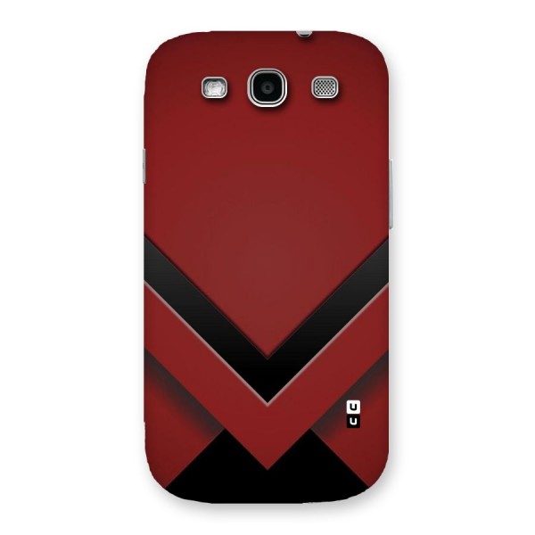 Red Black Fold Back Case for Galaxy S3 Neo
