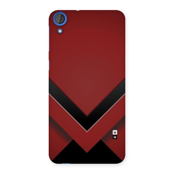 Red Black Fold Back Case for HTC Desire 820s