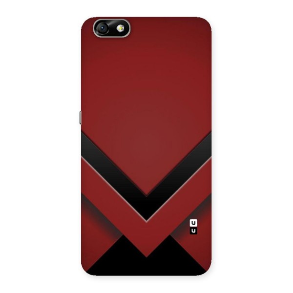 Red Black Fold Back Case for Honor 4X