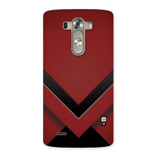 Red Black Fold Back Case for LG G3