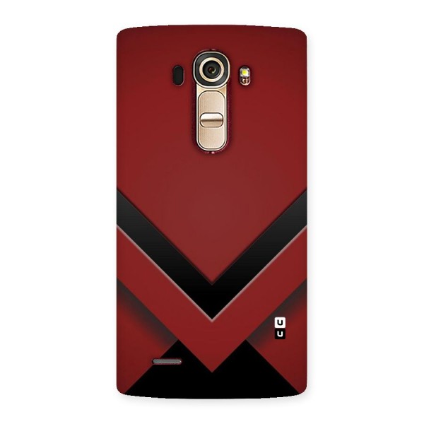 Red Black Fold Back Case for LG G4
