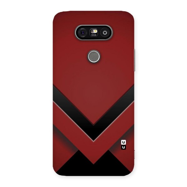 Red Black Fold Back Case for LG G5