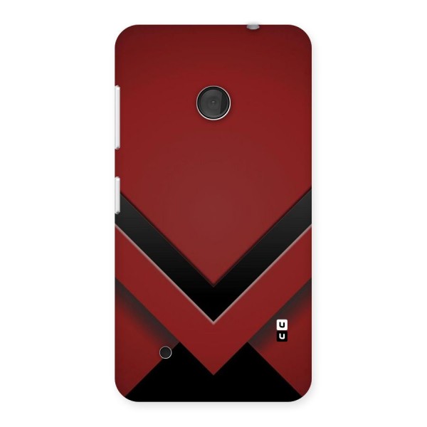 Red Black Fold Back Case for Lumia 530