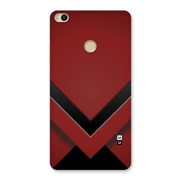 Red Black Fold Back Case for Mi Max 2