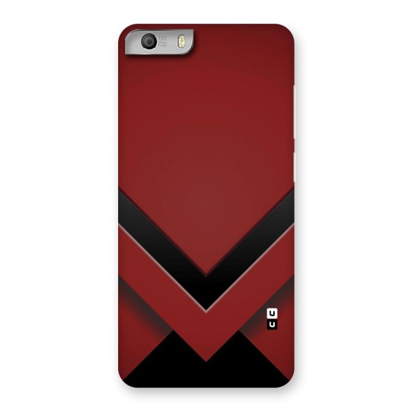 Red Black Fold Back Case for Micromax Canvas Knight 2