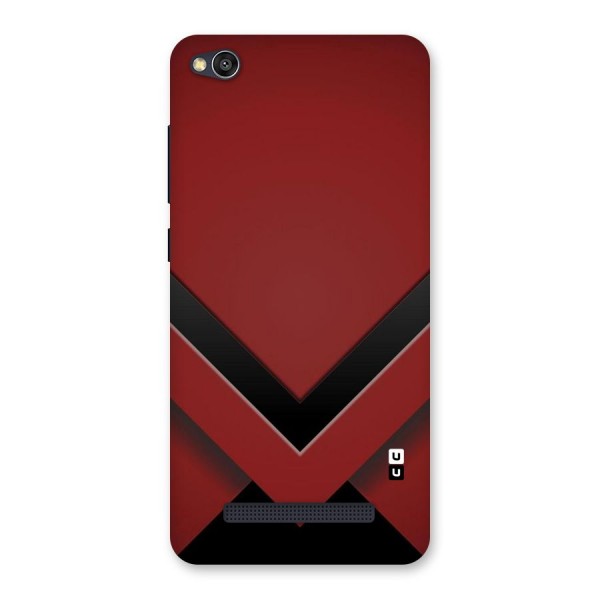 Red Black Fold Back Case for Redmi 4A