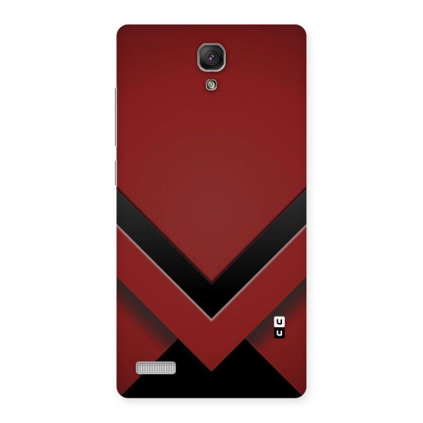 Red Black Fold Back Case for Redmi Note