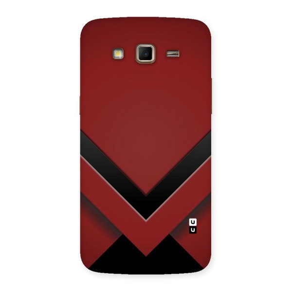 Red Black Fold Back Case for Samsung Galaxy Grand 2