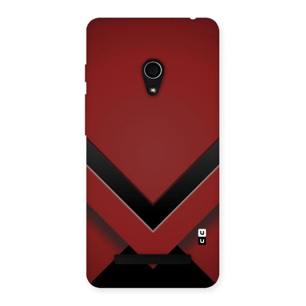 Red Black Fold Back Case for Zenfone 5