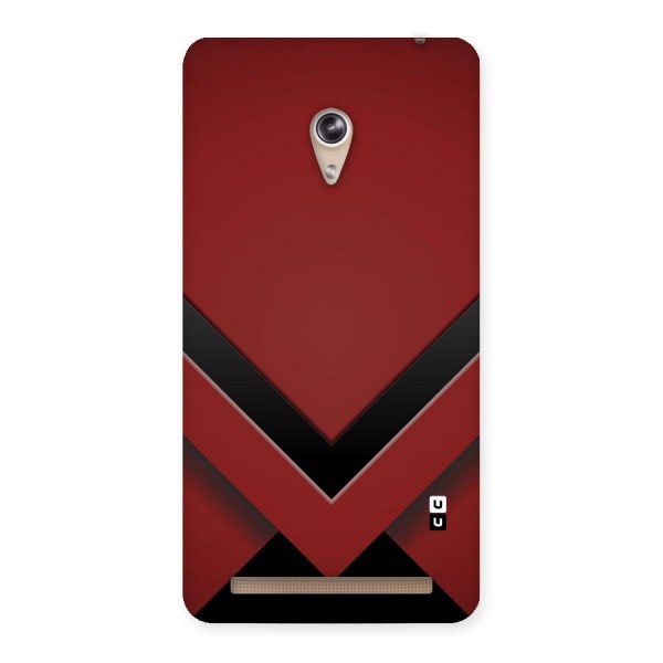 Red Black Fold Back Case for Zenfone 6