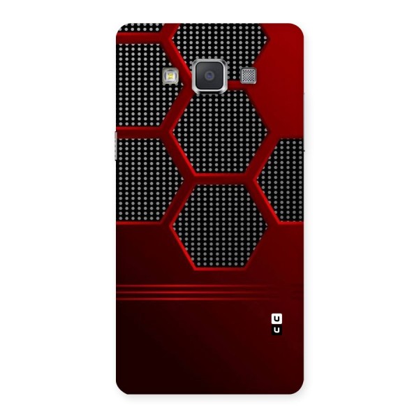 Red Black Hexagons Back Case for Galaxy Grand 3