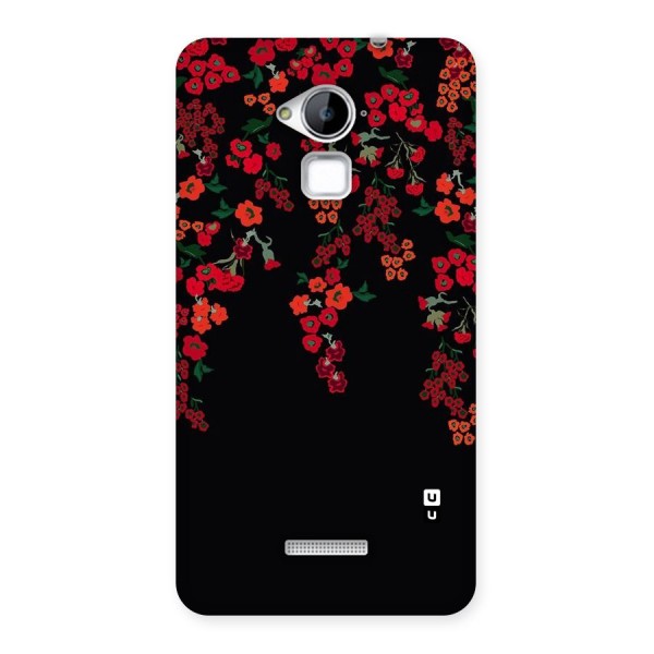 Red Floral Pattern Back Case for Coolpad Note 3