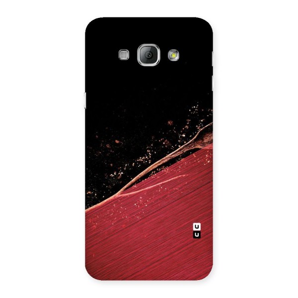 Red Flow Drops Back Case for Galaxy A8