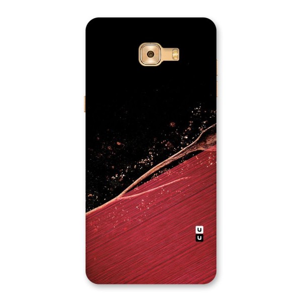 Red Flow Drops Back Case for Galaxy C9 Pro