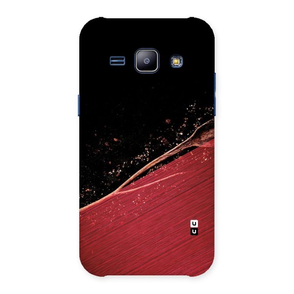 Red Flow Drops Back Case for Galaxy J1
