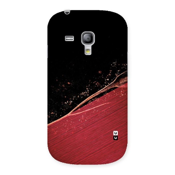 Red Flow Drops Back Case for Galaxy S3 Mini