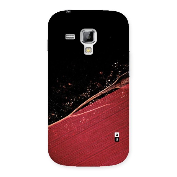 Red Flow Drops Back Case for Galaxy S Duos