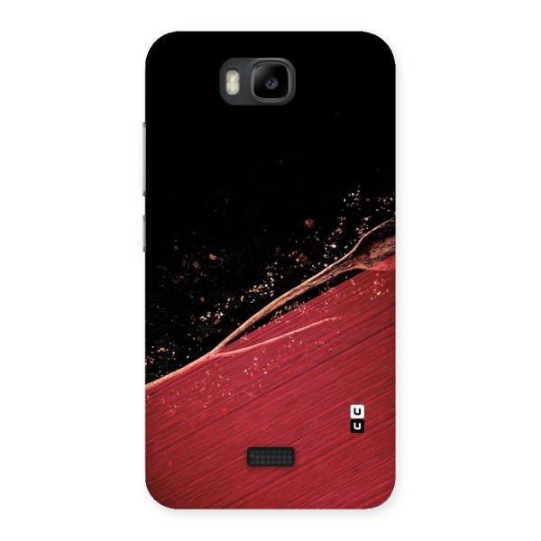 Red Flow Drops Back Case for Honor Bee
