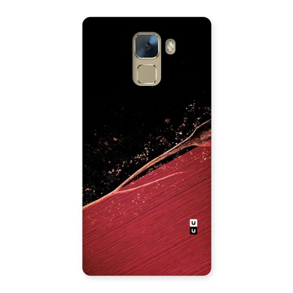 Red Flow Drops Back Case for Huawei Honor 7