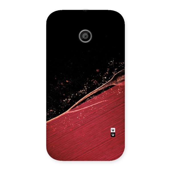 Red Flow Drops Back Case for Moto E