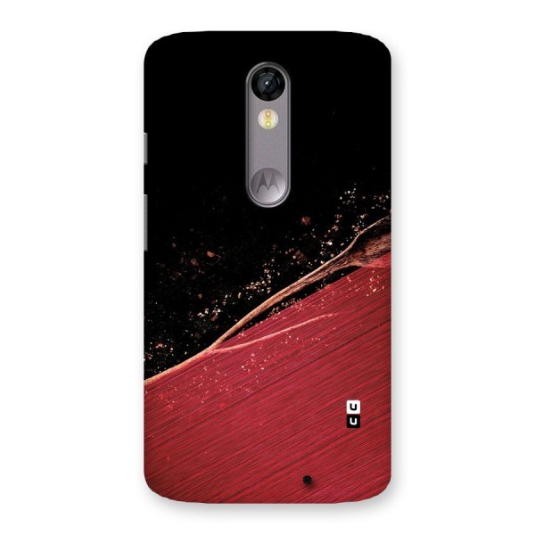 Red Flow Drops Back Case for Moto X Force