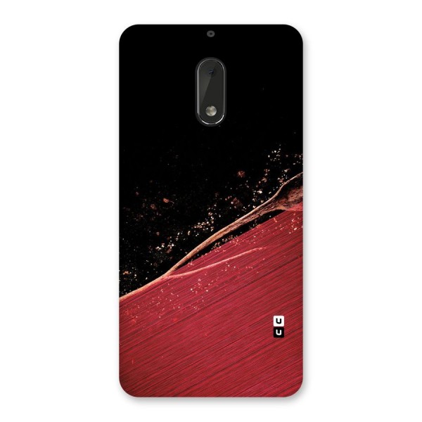 Red Flow Drops Back Case for Nokia 6