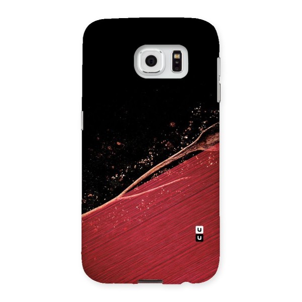 Red Flow Drops Back Case for Samsung Galaxy S6